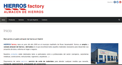 Desktop Screenshot of hierrosfactory.com